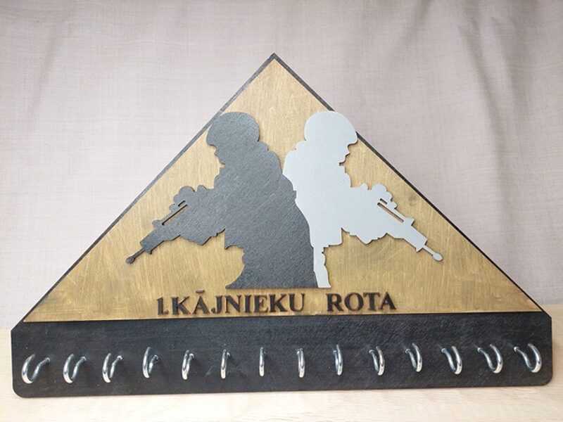 Trīsstūrveida atslēgu pakaramais